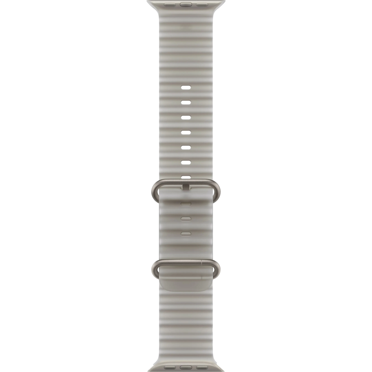 Умные часы Apple Watch Ultra 4 49mm Natural Titanium Case with Translucent Gray Ocean Band (MJAD4) - MJAD4LS/A - фото 3