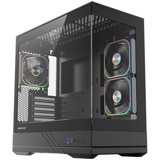 Корпус Powercase GT3 ARGB V2 Black - CMGT3BV2-A3