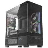 Корпус Powercase Vision Micro S4B V2 Black (CVMMSHBV2-A3)