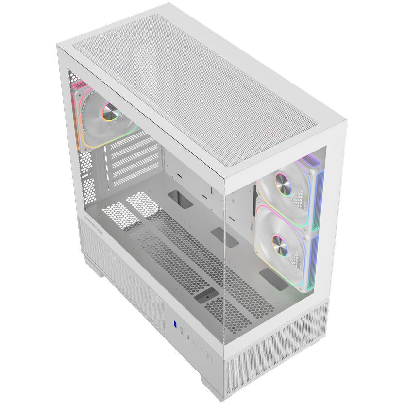 Корпус Powercase Vision Micro S4B V2 White - CVMMSHWV2-A3 - фото 2
