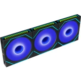 Вентилятор для корпуса Lian Li UNI Fan SL Infinity Flex Reverse 120 Black (3 шт.) (G9F.12RSLIN1F3B.R0)