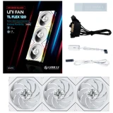 Вентилятор для корпуса Lian Li UNI Fan TL Flex Reverse 120 White (3 шт.) (G9F.12RTL1F3W.R0)