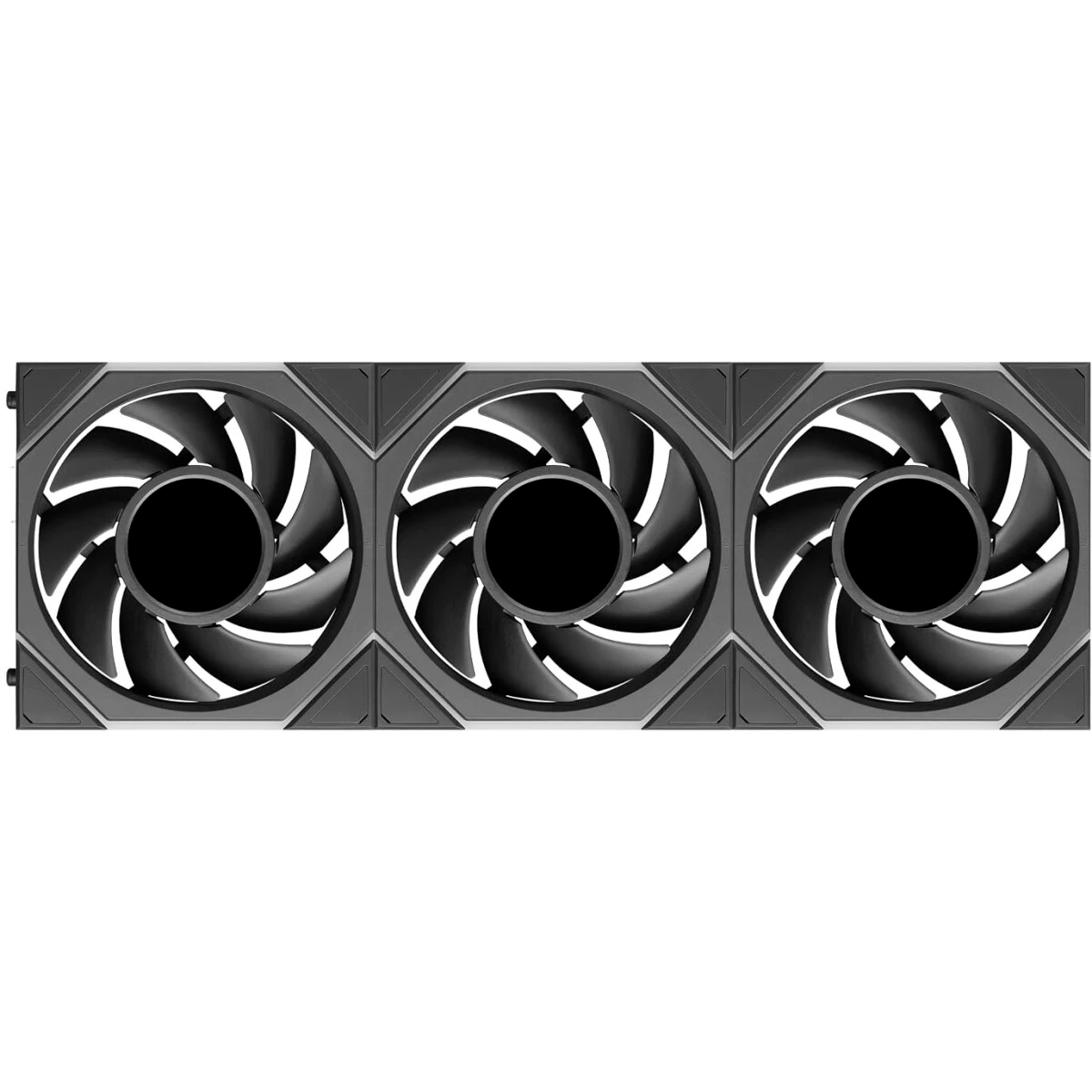Вентилятор для корпуса Lian Li UNI Fan TL LCD Flex 120 Black (3 шт.) - G9F.12TLLCD1F3B.R0 - фото 2