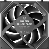 Вентилятор для корпуса Lian Li UNI Fan TL LCD Flex Reverse 120 Black (3 шт.) (G9F.12RTLLCD1F1B.R0)