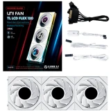 Вентилятор для корпуса Lian Li UNI Fan TL LCD Flex Reverse 120 White (3 шт.) (G9F.12RTLLCD1F3W.R0)