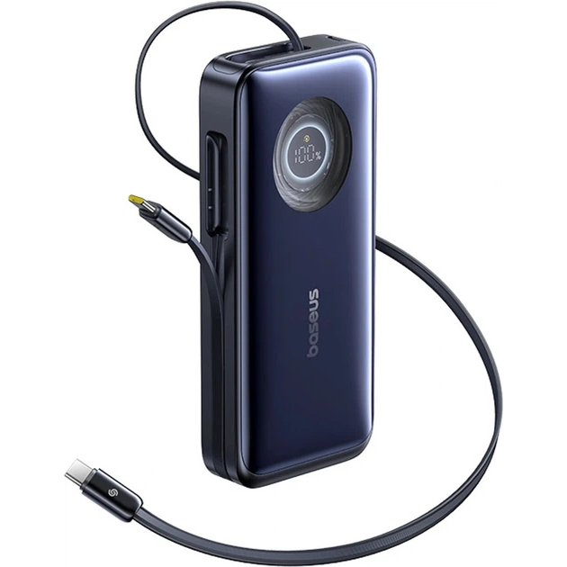 Внешний аккумулятор Baseus EnerCore CR11 20000mAh 100W Black/Blue - E0027J00 - фото 2