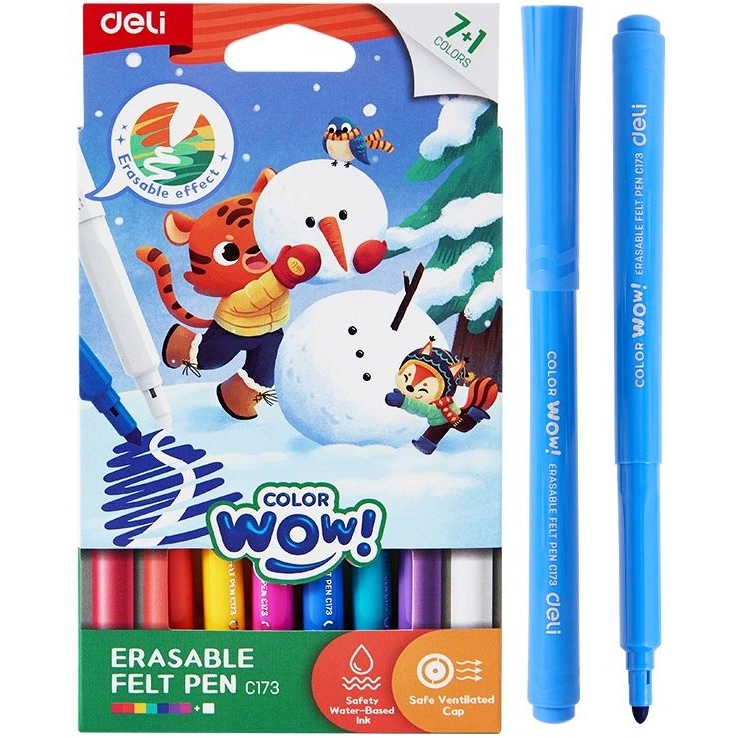 Фломастеры Deli EC173