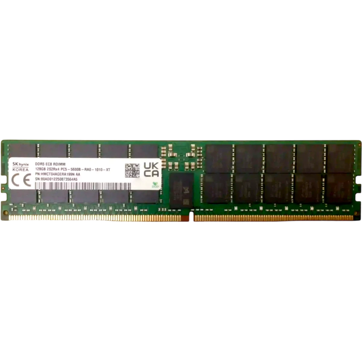 Оперативная память 128GB DDR5 5600MHz Hynix ECC Reg (HMCT04AGERA) OEM