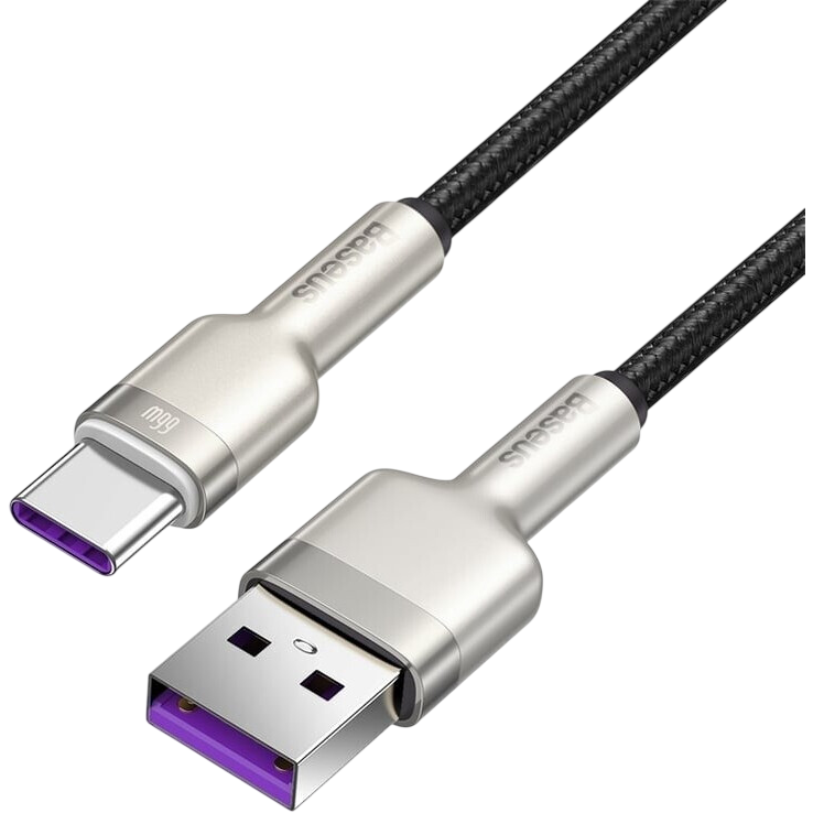 Кабель USB - USB Type-C, 0.25м, Baseus CAKF000001 - фото 2