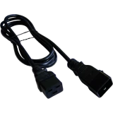 Кабель питания C19 - C20, 5м, Lanmaster LAN-PP19/20-16A-5.0
