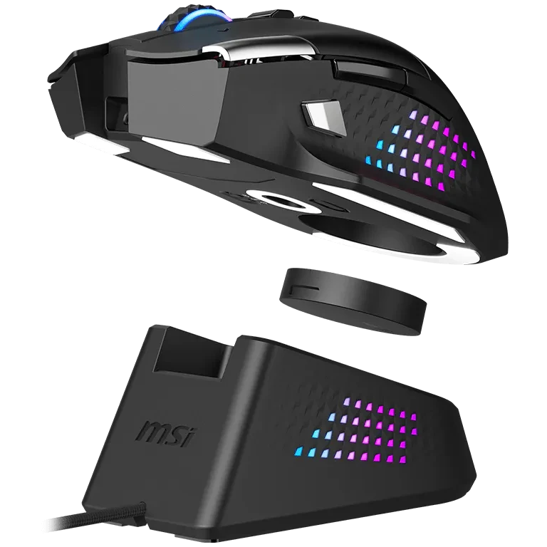 Мышь MSI Versa Pro Wireless + Mouse Dock Pro - S12-4301370-CLA