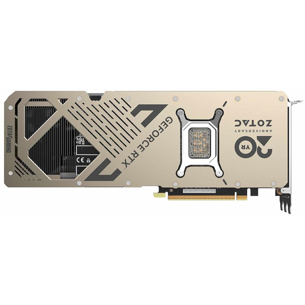 Видеокарта NVIDIA GeForce RTX 5080 Zotac SOLID CORE 20th Anniversary Edition OC 16GB (ZT-B50800J2S-10P) - фото 4