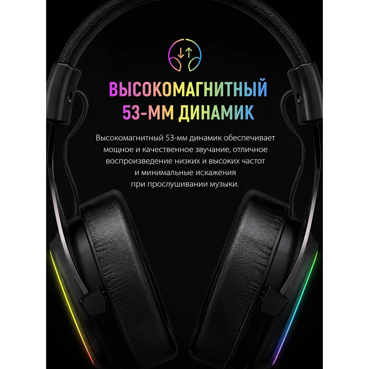 Гарнитура Havit H2002P Black/Ochre - фото 7