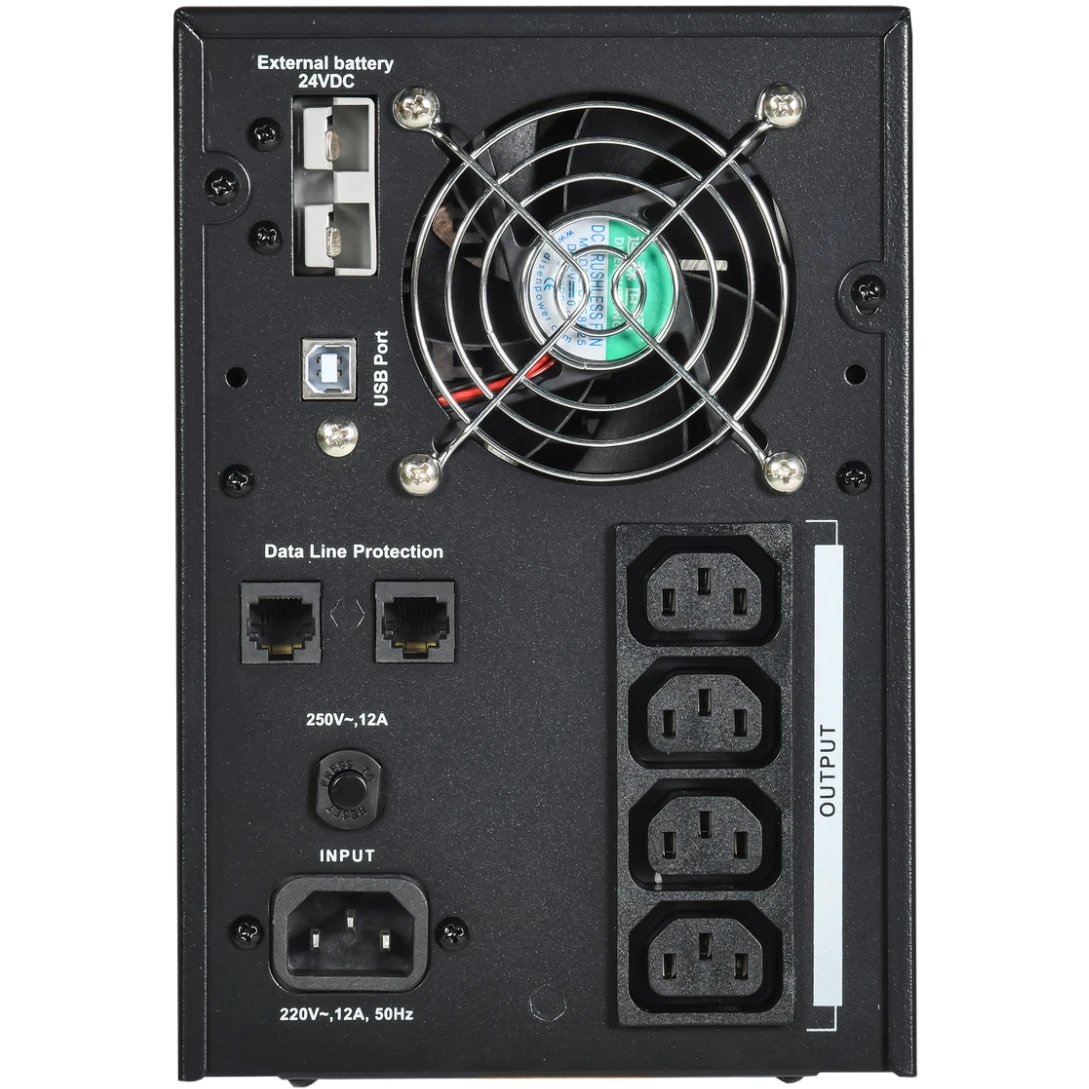 ИБП ITK ELECTRA LT ELT-1500VA-1-L (без батарей) - фото 3