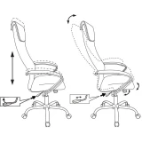 Офисное кресло Бюрократ CH-607SL PU Black (CH-607SL/B/B-PU)