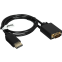 Кабель DisplayPort - VGA, 1м, Leef LF-CAB-DSPL1.4VGA-PVC-1 Black - LF-CAB-DSPL1.4VGA-PVC-1-black