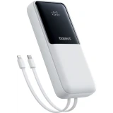 Внешний аккумулятор Baseus Lipow Dual-Cable 20000mAh 22.5W White (P10079102213-00)