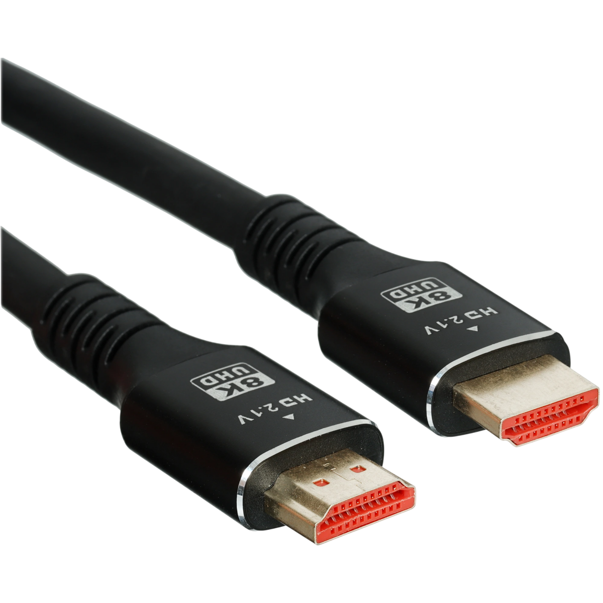 Кабель HDMI - HDMI, 1м, Leef LF-CAB-HDMI2.1-PVC-1 Black - LF-CAB-HDMI2.1-PVC-1-black - фото 2