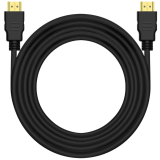 Кабель HDMI - HDMI, 3м, Leef LF-CAB-HDMI1.4-PVC-3 Black (LF-CAB-HDMI1.4-PVC-3-black)