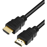 Кабель HDMI - HDMI, 3м, Leef LF-CAB-HDMI1.4-PVC-3 Black (LF-CAB-HDMI1.4-PVC-3-black)