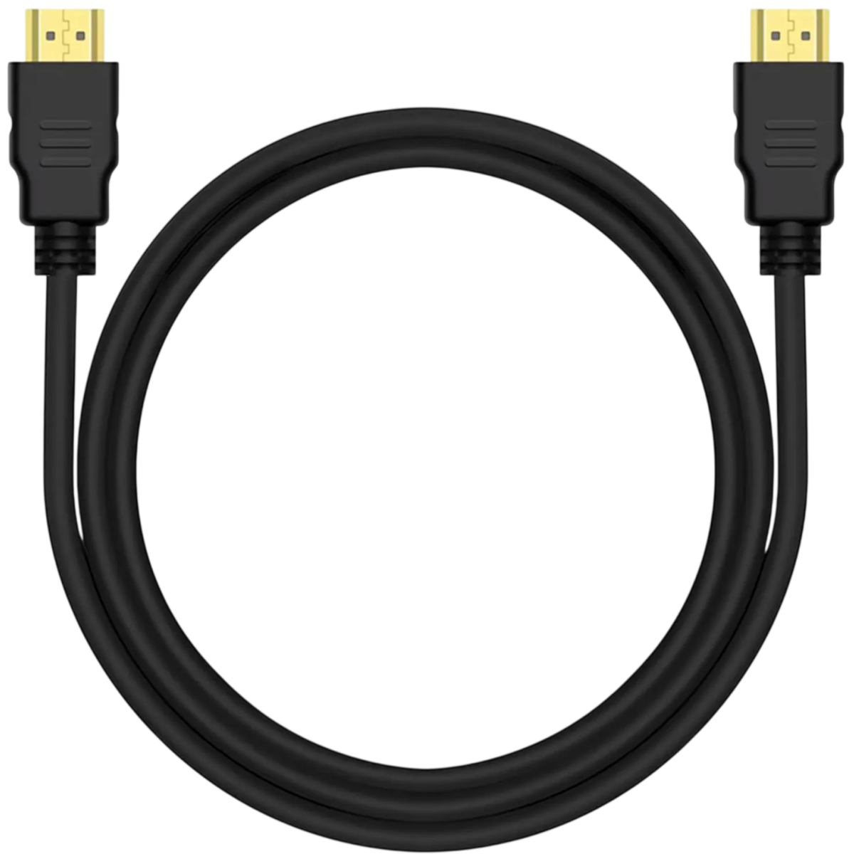 Кабель HDMI - HDMI, 1м, Leef LF-CAB-HDMI1.4-PVC-1 Black - LF-CAB-HDMI1.4-PVC-1-black