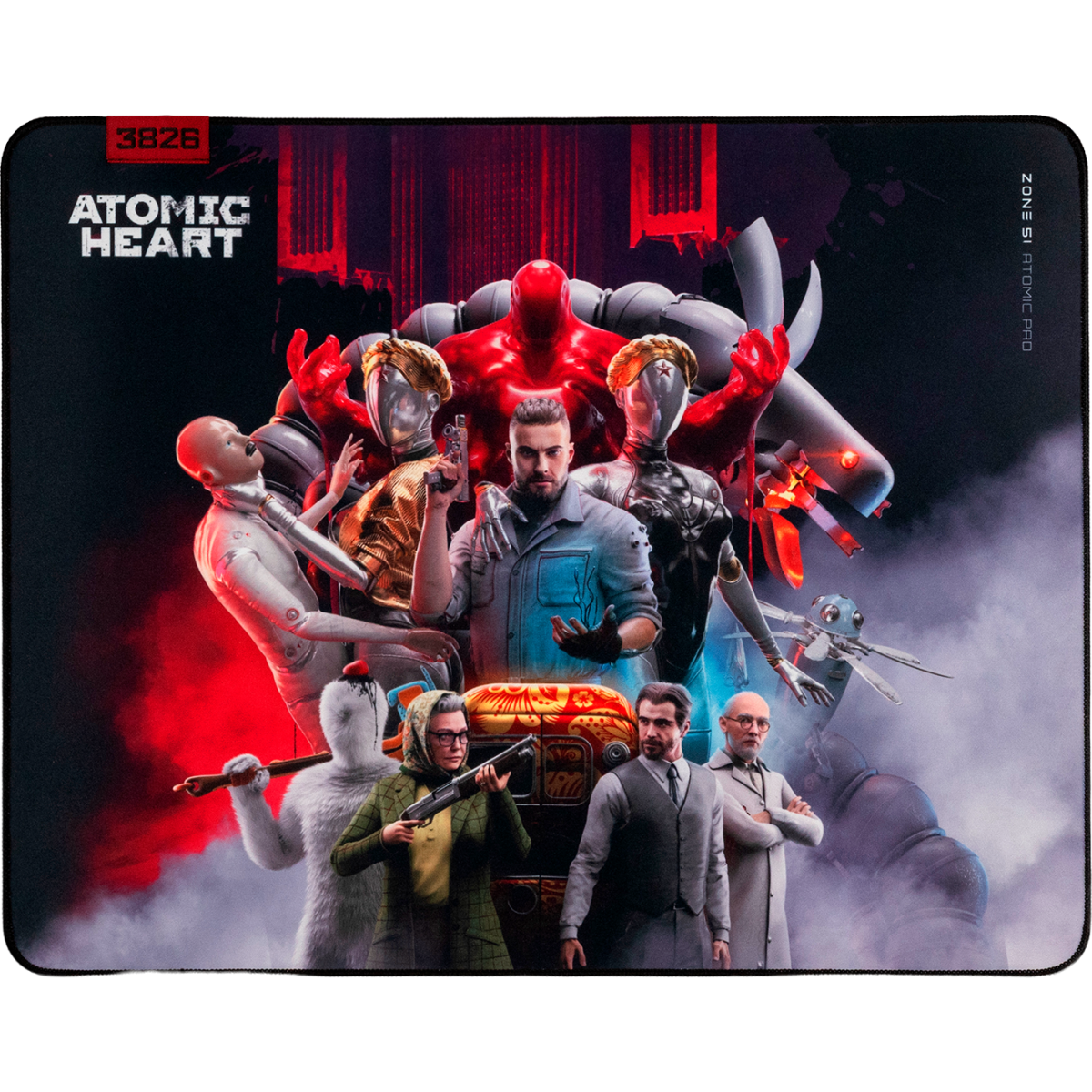 Коврик для мыши ZONE 51 Atomic Black - Z51-PAD-ATM
