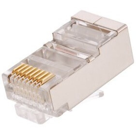Коннектор RJ-45 NETLAN EC-UP8P8C-SD-003-TR-100, 100 шт.