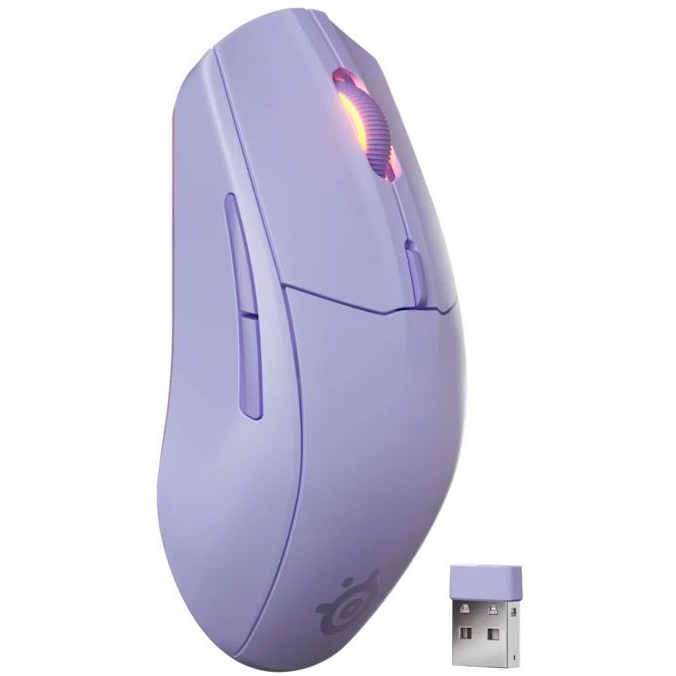 Мышь SteelSeries Rival 3 Gen 2 Lavender (62525) - фото 2