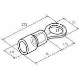 Наконечник Rexant 06-0419-A, 10 шт.