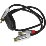 Переходник 1x RCA (M) - 2x RCA (F), PREMIER 5-302 (5-302 0.3)