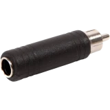 Переходник 6.3 Jack (F) - RCA (M), FORCE CFA-031