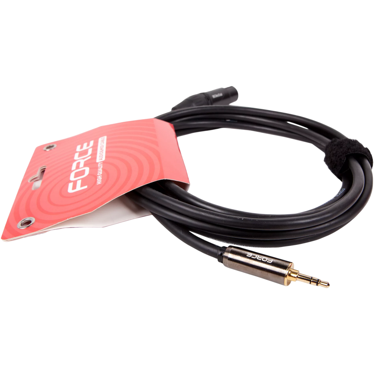Кабель 3.5 Jack (M) - XLR (F), 3м, FORCE FLC-06/3 - фото 3