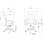 Офисное кресло Бюрократ CH-610NSL Black - CH-610NSL/FABR-BLACK - фото 11
