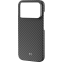Чехол Magssory Apple iPhone 18 Pro Aramid Frame Case Black - CFB054b - фото 2