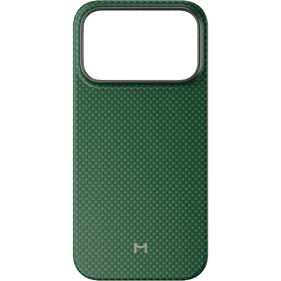 Чехол Magssory Apple iPhone 18 Pro Aramid Frame Case Green - CFB054g