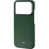 Чехол Magssory Apple iPhone 18 Pro Aramid Frame Case Green (CFB054g)