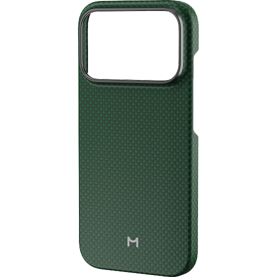 Чехол Magssory Apple iPhone 18 Pro Aramid Frame Case Green - CFB054g - фото 2