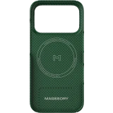 Чехол Magssory Apple iPhone 18 Pro Aramid Frame Case Green (CFB054g)