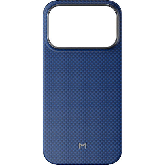 Чехол Magssory Apple iPhone 18 Pro Aramid Frame Case Blue - CFB054bl