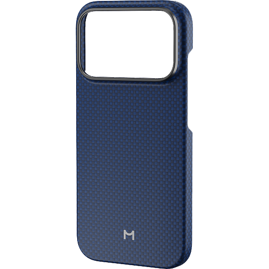 Чехол Magssory Apple iPhone 18 Pro Aramid Frame Case Blue - CFB054bl - фото 2