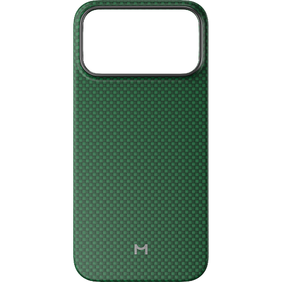 Чехол Magssory Apple iPhone 18 Pro Max Aramid Frame Case Green - CFB055g