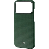 Чехол Magssory Apple iPhone 18 Pro Max Aramid Frame Case Green (CFB055g)