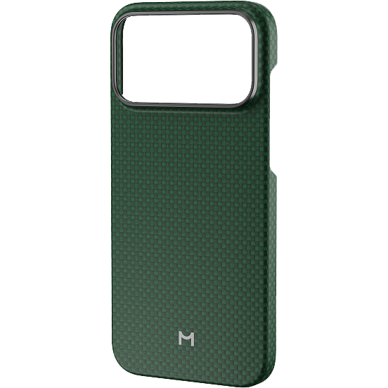 Чехол Magssory Apple iPhone 18 Pro Max Aramid Frame Case Green - CFB055g - фото 2