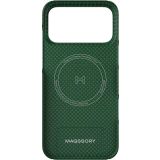Чехол Magssory Apple iPhone 18 Pro Max Aramid Frame Case Green (CFB055g)