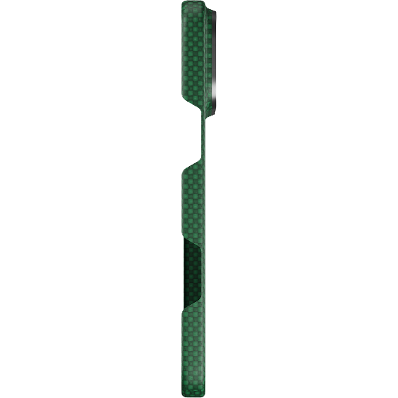 Чехол Magssory Apple iPhone 18 Pro Max Aramid Frame Case Green - CFB055g - фото 5