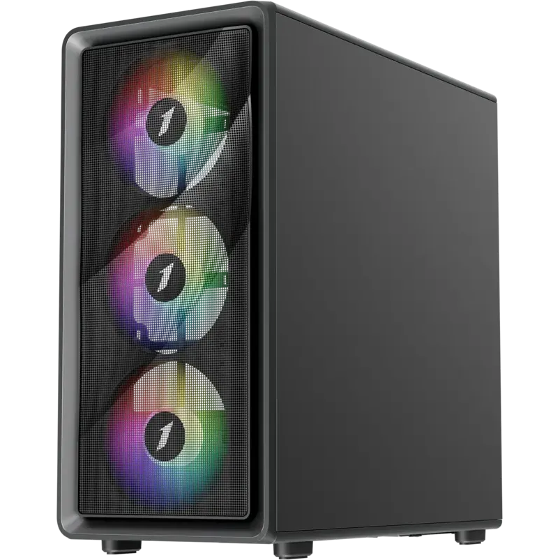 Корпус 1STPLAYER WA8 ARGB Black - WA8-BK-3FA7-14-1FA7 - фото 3