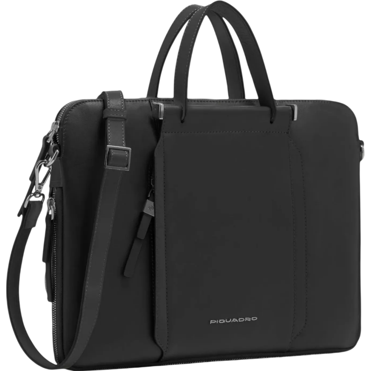 Сумка для ноутбука Piquadro Expandable Leather Work Bag for 14" Black (CA6698W92/N)
