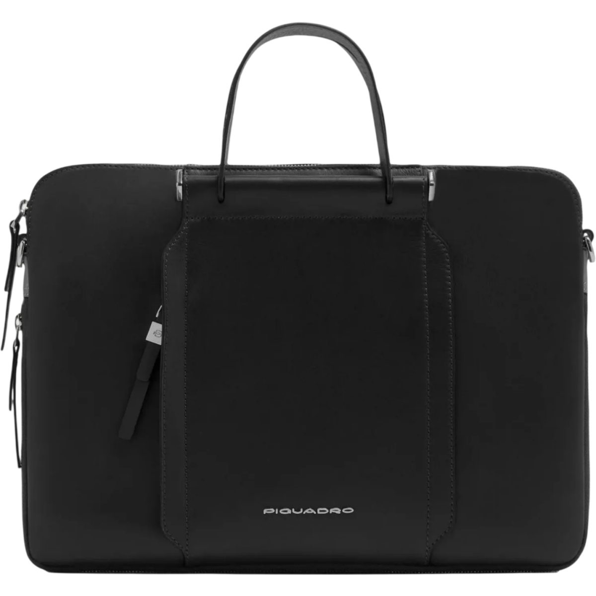 Сумка для ноутбука Piquadro Expandable Leather Work Bag for 14" Black (CA6698W92/N) - фото 2