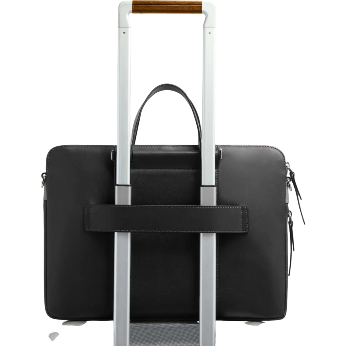 Сумка для ноутбука Piquadro Expandable Leather Work Bag for 14" Black (CA6698W92/N) - фото 4