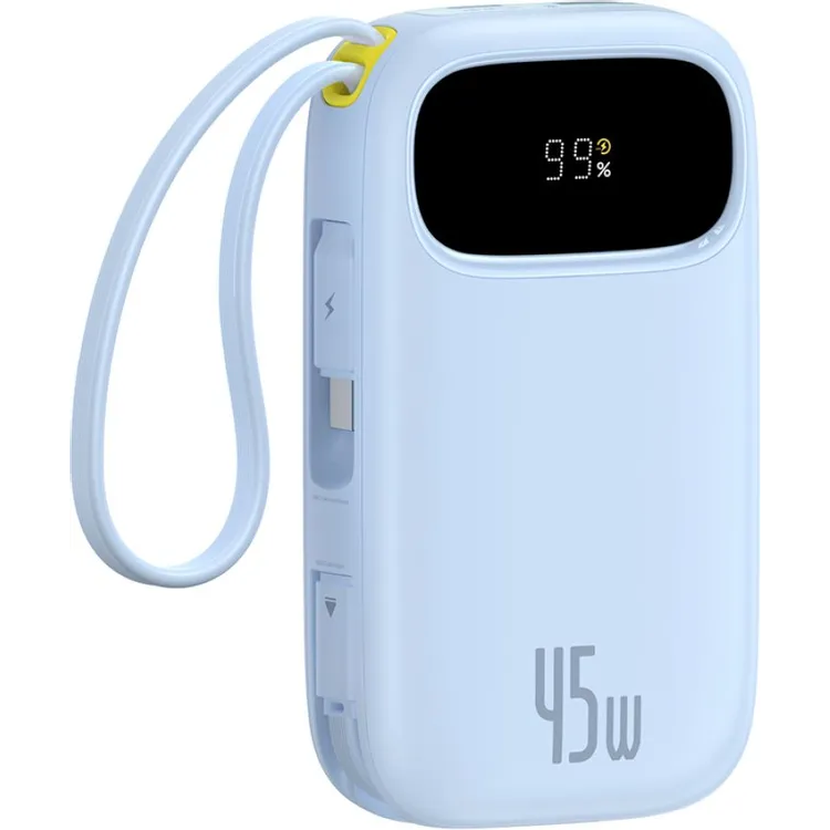 Внешний аккумулятор Baseus EnerFill FC31 10000mAh 45W Blue - P10082102313-00 - фото 2